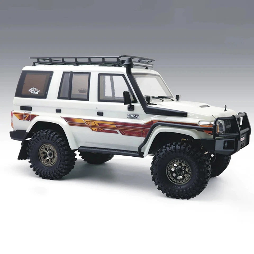 RC 1/10 TOYOTA LAND CRUISER LC76 2-Gang mit LED - WEISS -RTR- - Bild 2 von 4