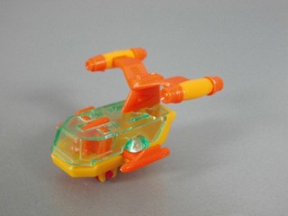 FLUGZEUGE: Raumgleiter D/EU 1982/85 Nr. 2 orange/dunkelgelb (Räder rot)