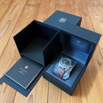 VICTORINOX Swiss Army 241507 Airboss Black Dial Automatic Men's