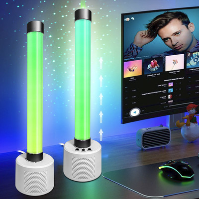 2PCS Full Star Atmosphere Light Bar USB RGBW LED Music Sync Lamp Christmas Gifts