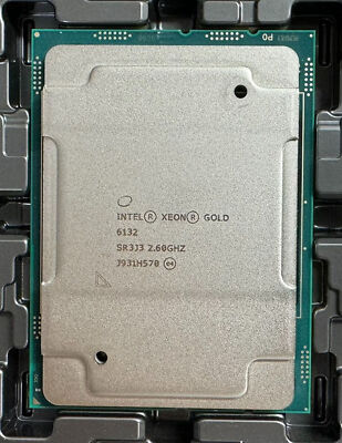Intel Xeon Gold 6132 SR3J3 2.60GHz 14-core 140W LGA-3647 CPU processor