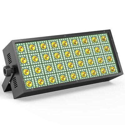 4PCS 220W Wall Wash Light Bar RGB LED DMX Stage Beam Light Disco Party Effect