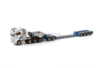 WSI MODELS 1/50 VOLVO FH4 GLOB.8×4 1/50 for WSI for VOLVO FH4 for GLOBETROTTER 8X4 LOW LOADER 4