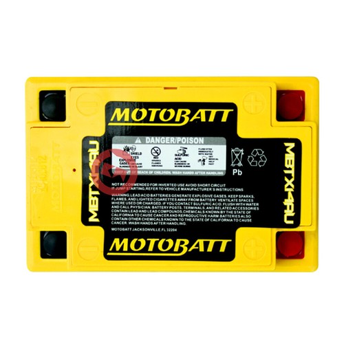 Batterie Motobatt MBTX14AU Scellée Honda XLV RF 750 1985-1986 - Photo 5/5