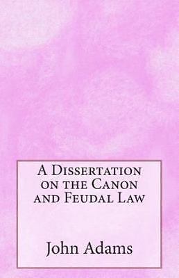 dissertation on canon and feudal law