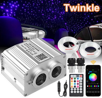 1000X Car Home Headliner Star Light kit Roof Twinkle Ceiling Lights Fiber Optic