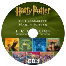 Harry Potter COMPLETE 1 - 7 Unabridged Audiobooks Stephen Fry on 3 x MP3 CD's
