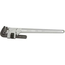 MCC Aluminum Pipe Wrench PW-DA600 Jaw Size ~80A L=600mm Forged Aluminum Handle