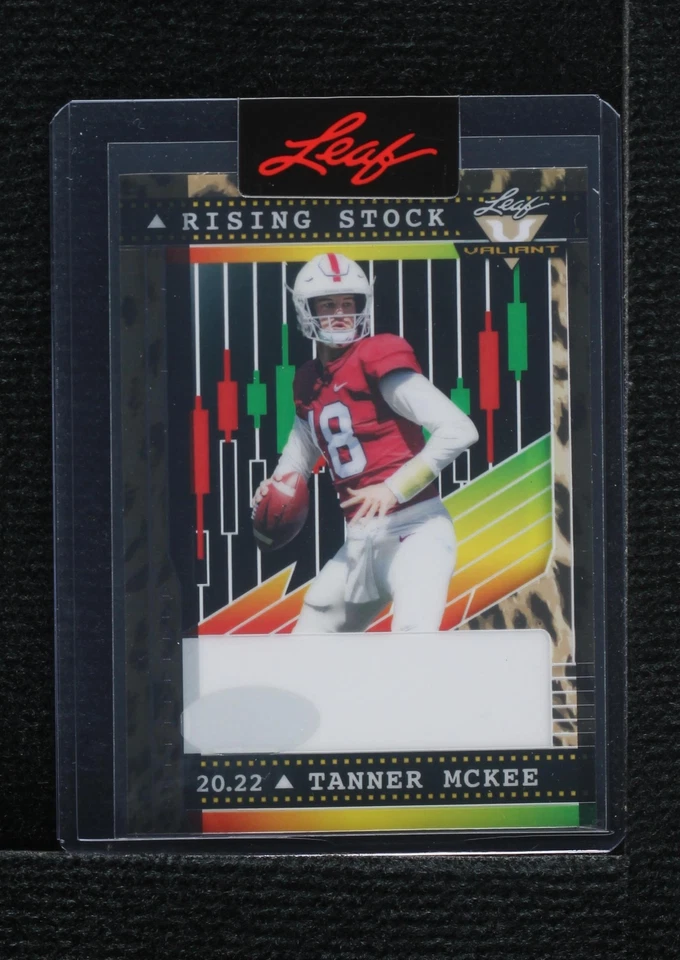 2022 Leaf Valiant Tanner McKee #RS-TM1