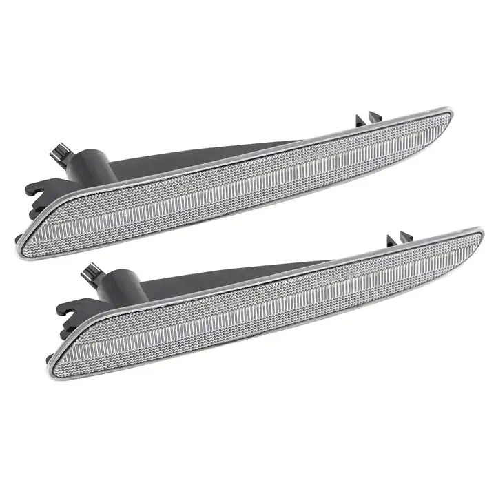 Luz marcadora lateral ámbar LED transparente Facelift para Mercedes Benz Clase E W211 07-09 Foto 3 de 4