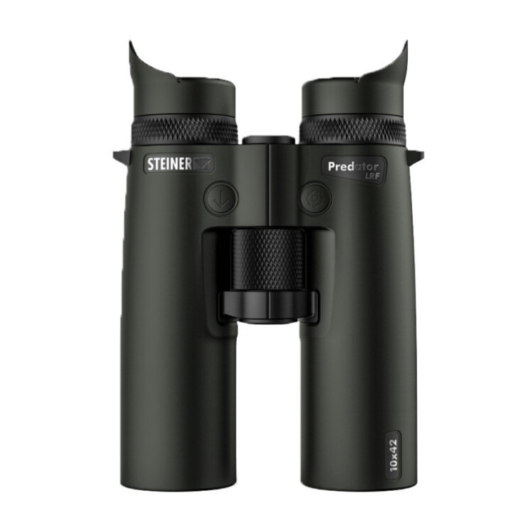 Steiner 10x42 Predator LRF Binoculars with Cap and Microfiber Lens