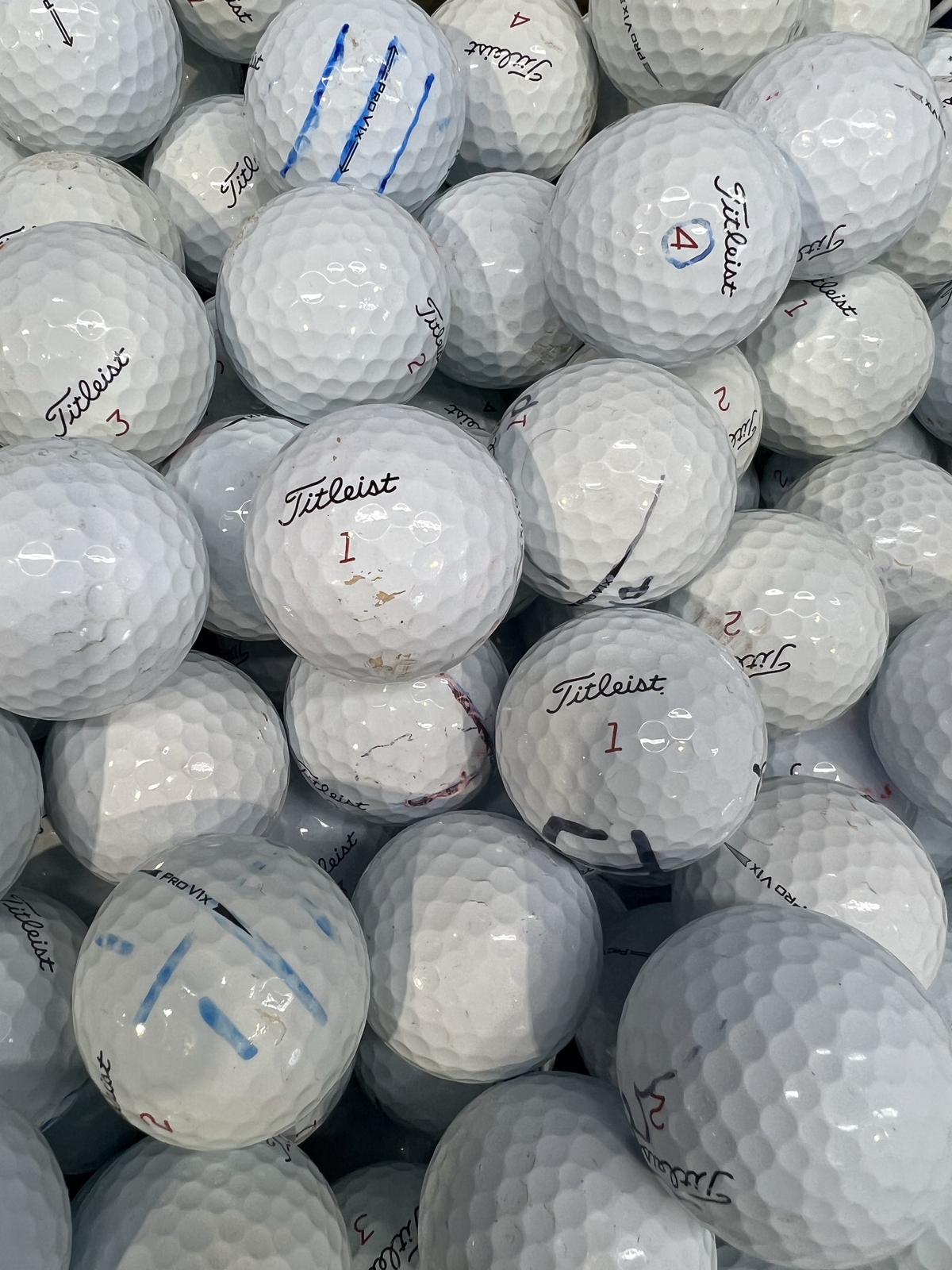 50 Titleist Pro V1x Golf Balls Best Value Clearance SALE Golf