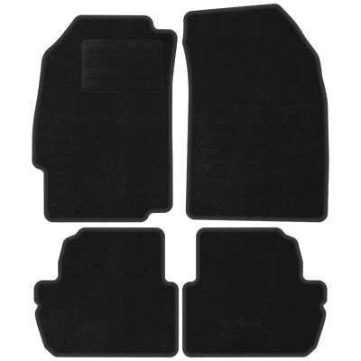 TEXER Textil Fußmatten Passend für Chevrolet Spark III M300 2009-2012 ANTHRAZIT