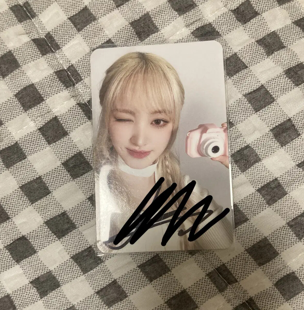 Ive ive Liz LIZ fanmeeting sign photo card dive zone | eBay