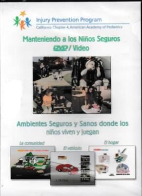 Manteniendo A Los Ninos Seguros DVD VIDEO injury prevention program accidents 