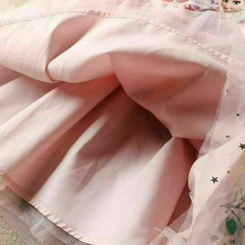 Kid Girls Elsa Princess Dress Children Birthday Party Tutu Tulle Dress Age 2-10 - Picture 9 of 15