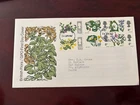 United Kingdom 1967 - British Flowers GPO FDC stamps set London