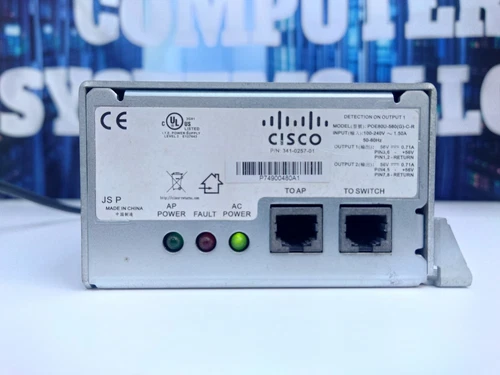 Cisco Power Injector Type POE80U-560 / 341-0257-01 Power Supply 56V-0.7AMP