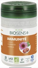 Biosens Immunité : acérola échinacée bio 42 gelules