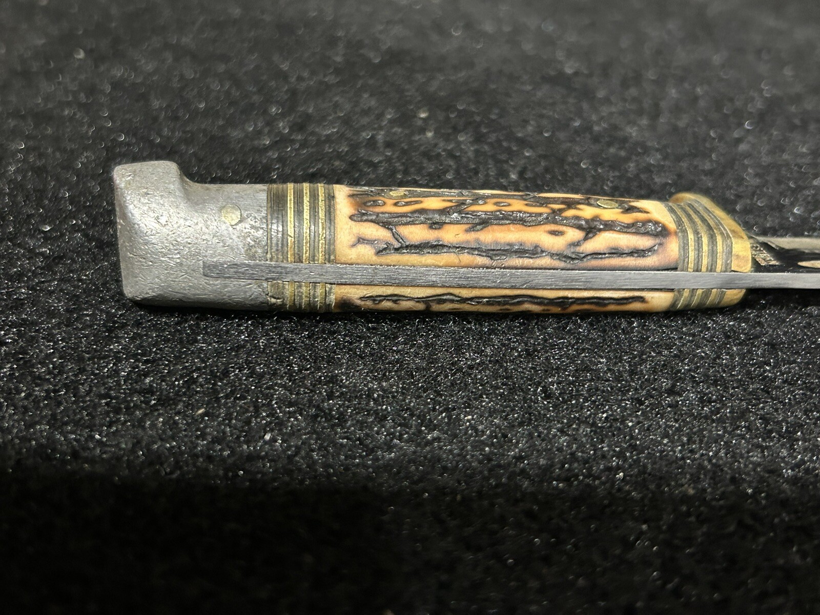 Vintage Western SH48A Fixed Blade Hunting Knife USA No Sheath B1 eBay