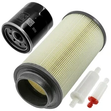 In Line Fuel Oil Air Filter Breather Kit For Polaris Sportsman 500 4X4 6X6 99-14