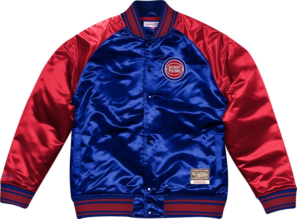 Mitchell and ness top detroit pistons jacket
