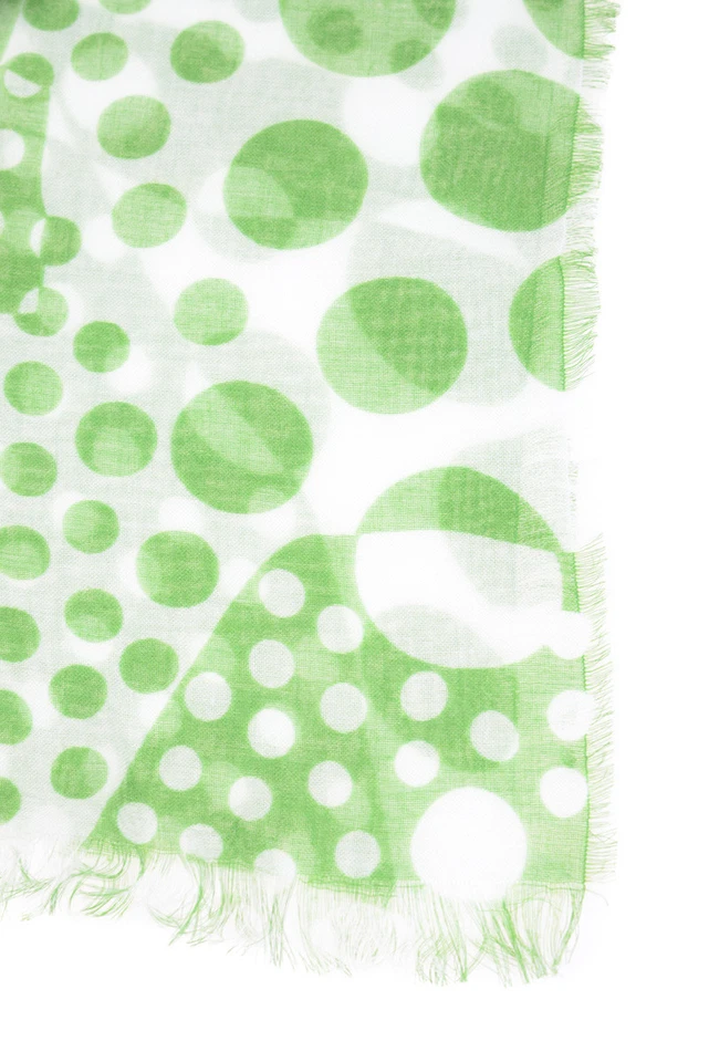 Sciarpa Foulard Daniele Alessandrini Scarf Scarves Uomo Verde Z9323600 1111 Foto 3 de 4