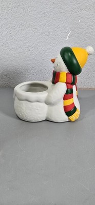 Partylite Snowman Votive Holder P0159