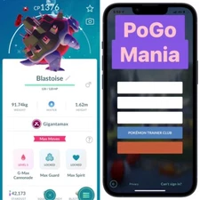 Shiny Gigantamax Blastoise✨mini PTC 20k✨(read description)