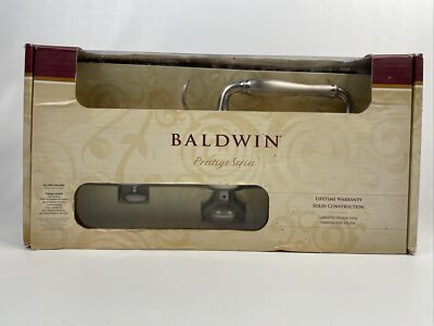 Baldwin 180WYHXATK ROB SMT CP Wesley Handleset with Alcott Knob 