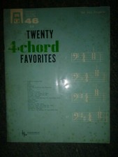 Standard Organ with pedals: Hansen All Organ Series 46 TWENTY 4-CHORD FAVORITES