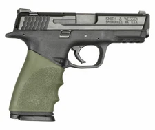Hogue 17401 Handall Hybrid S&W M&P 9MM, 40S&W, 357SIG Grip Sleeve OD Green 17401