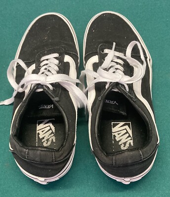Vans Old Skool Womens Shoes Size Color Black These are in
