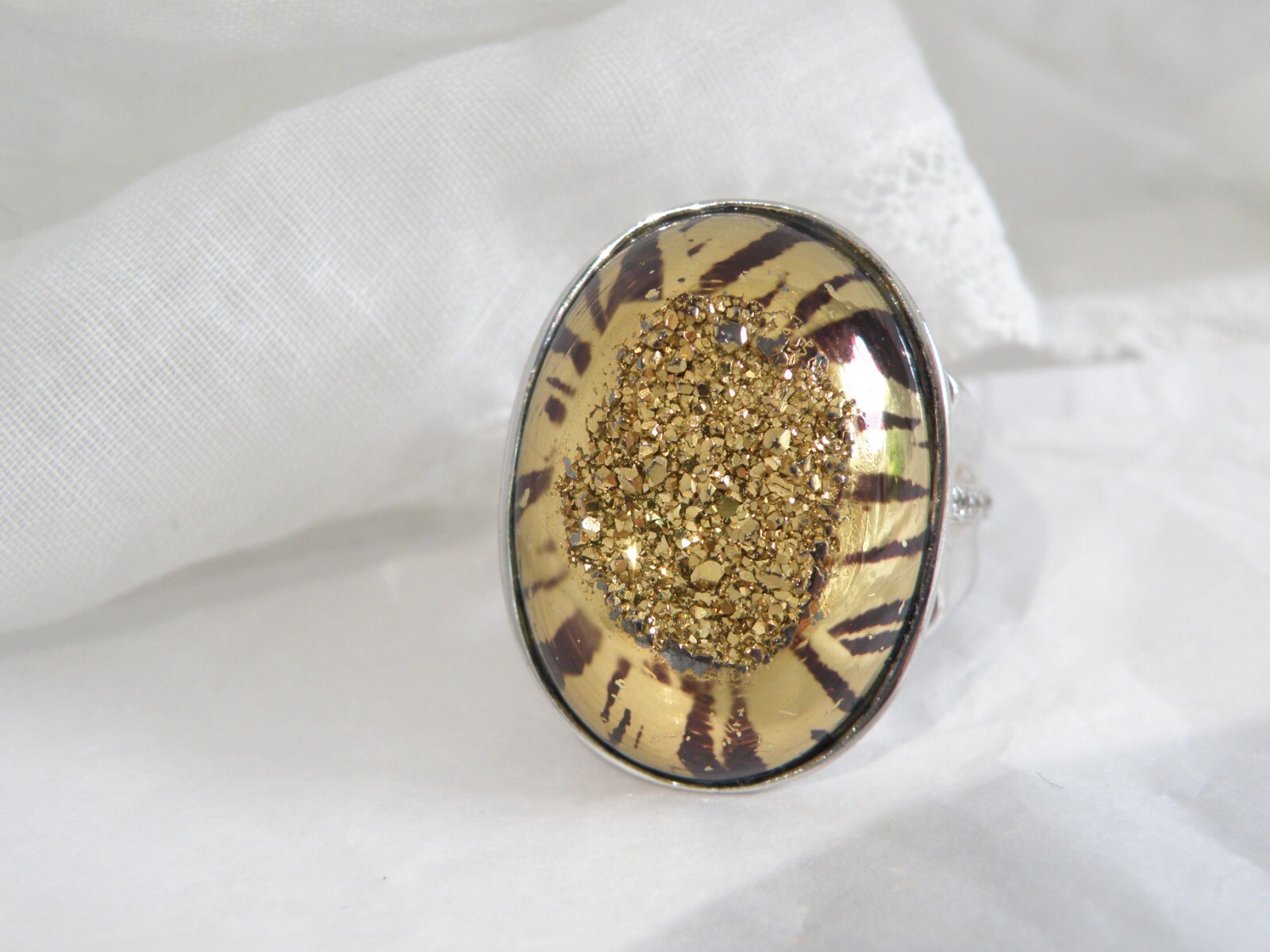 Solid Sterling Silver 925 Panther Tiger Leopard H… - image 14