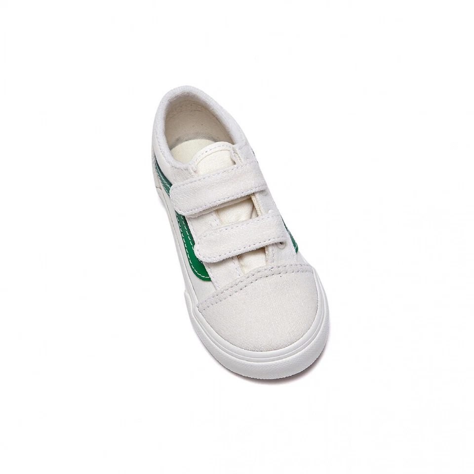 Nuevas VANS NIÑO GAMUZA VIEJA ESCUELA V VERDE VN000D3YRFX EE. UU. 5 - 9 TOMAS Foto 3 de 4