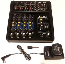 ALTO ZMX862 PROFESSIONAL PASSIVE 6-CHANNEL COMPACT DJ LIVE SOUND MIXER ZMX 862 