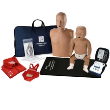 CPR Training Kit w. Adult & Infant Manikin WITH Feedback & AED UltraTrainer