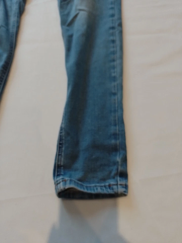 Ladies Jeans Dorothy Perkins 14 Zip Up Skinny Blue 22252 - Image 3 of 4