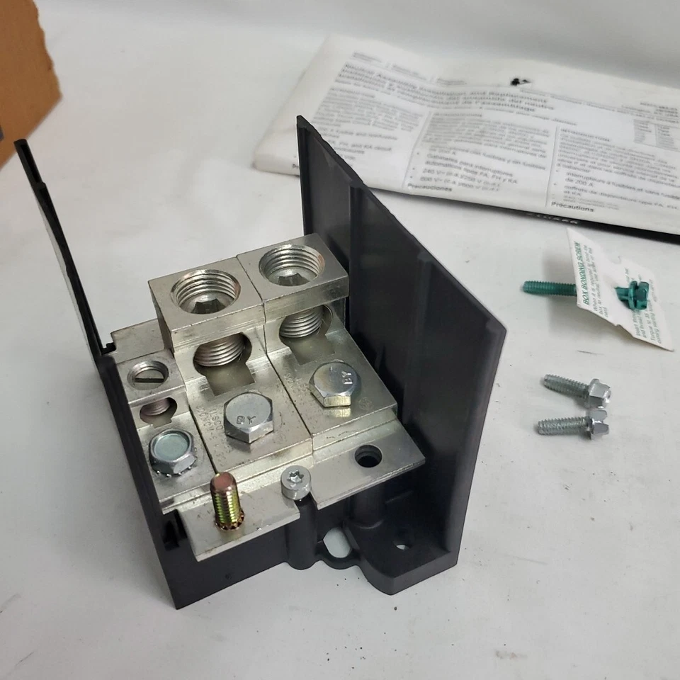 SQUARE D SN20A Insulated Groundable Neutral Kit 33160 New Sealed Box - Image 4 of 4