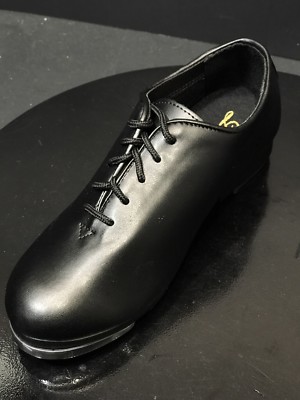 Dance Class Rhythm Tones Jazz Tap Shoes Child Black Size US