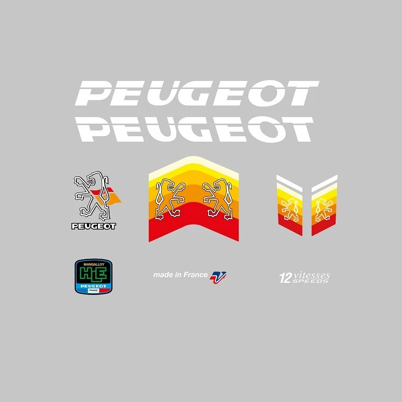 Sticker et autocollant Peugeot paint
