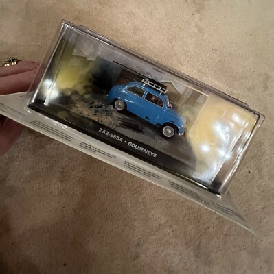 New  & Sealed James Bond Die Cast Model Car ZAZ-965A - GOLDENEYE