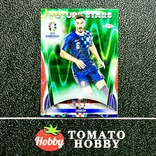 TOPPS CHROME UEFA EURO 2024 JOSIP SUTALO GREEN LAVA REFRACTOR 1:600 CROATIA