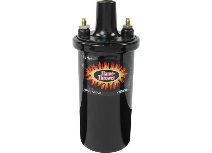 Filled Ignition Coil 1.5 Ohm Black 40k Volt Output 12v