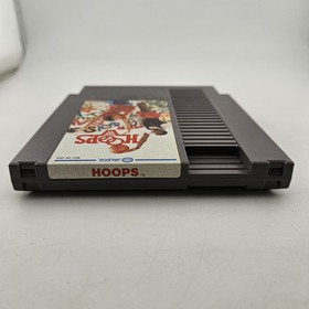 Hoops By Jaleco - Cartridge With Box - Nintendo Nes - Actually Tested