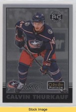 2020-21 O-Pee-Chee Platinum Retro Rookies Calvin Thurkauf #R-60 READ 0c6