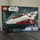LEGO Star Wars Obi-Wan Kenobi's Jedi Starfighter 75333 Set, 282pcs, Obi-Wan & R…