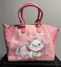 NEW Loungefly Disney The Aristocats Marie Flowers Satchel Bag