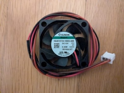 Sunon HA40101V4-1000U-A99 Axiallüfter 12 V/DC 9.2 m³/h (L x B x H) 40 x 40 x 10