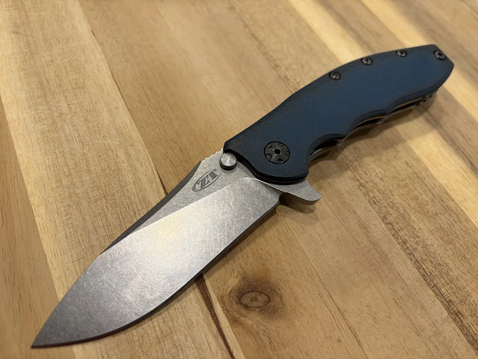 Zero Tolerance Hinderer Titanium Framelock Magnacut Micarta ZT 0562MIC SDK BONUS - Image 3 of 4